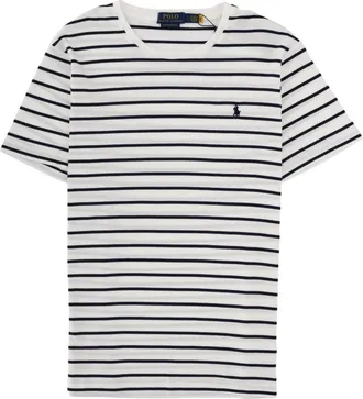 Polo Ralph Lauren Striped Logo T Shirt