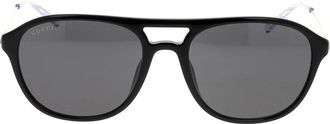 Gucci Zonnebril - unisex - Accessoires - Zwart - Maat: ONE Size