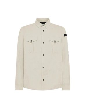 Roberto Ricci Design Light Jackets, male, Beige, Size: XL Lynco Overshirt Jkt