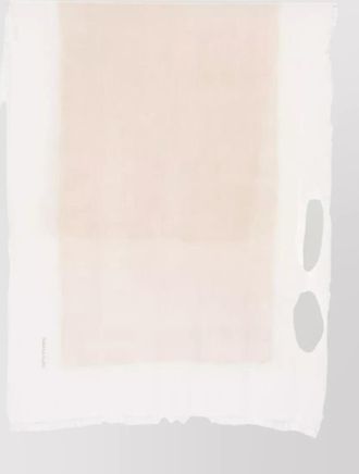 Fabiana Filippi cashmere modal fringed scarf