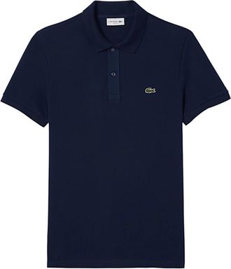 Lacoste Katoenen Polo Shirt met Voorlogo - Heren - Polos - Blauw - 2XL - Katoen - Tops