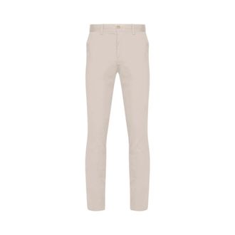 HUGO BOSS Hugo, Slim-fit Trousers, male, Beige, Size: W36 Slim-fit Chino