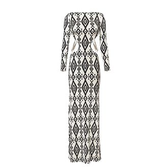 Elisabetta Franchi Red Carpet Jurk - Dames - Avondkleed - Veelkleurig - XS - Kleedjes