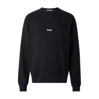 Msgm Milano Sweatshirt - Dames - Sweatshirts - Blauw - S - Katoen - Hoodies & sweatvesten