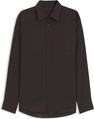BOSS BY BECKHAM relaxed-fit linen shirt