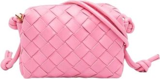 Bottega Veneta Pre-owned The Loop - Dames - Vintage Schoudertas - Roze - ONE Size - Leer - Vintage