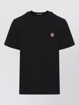 Moncler cotton jersey logo-patch t-shirt