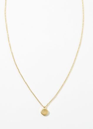 Simons Womens Minimalist pendant necklace