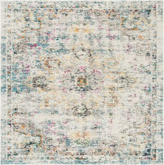 Safavieh Alfombra gris/dorado 244 x 244 cm
