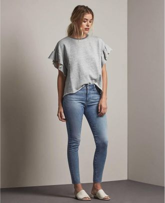 AG - Adriano Goldschmied Farrah Skinny Ankle Jean In 18Y Cruising