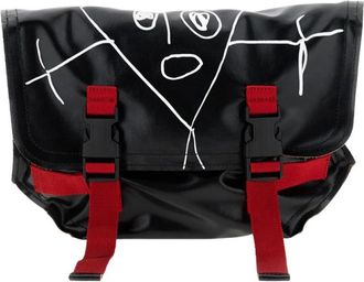 Plan C Cross Body Bags, female, Black, Size: ONE SIZE Shopper Bag