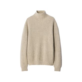 Christophe Lemaire High-neck Sweater In Yak Alpaca