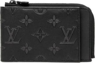 Louis Vuitton Pre-owned Monogram Shadow Portemonnee - Dames - Vintage Accessoires - Zwart - ONE Size - Leer - Vintage