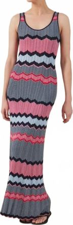 Velvet Valentina Knit Dress In Multi