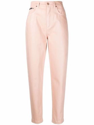 Dolce & Gabbana Broek met toelopende pijpen - Beige