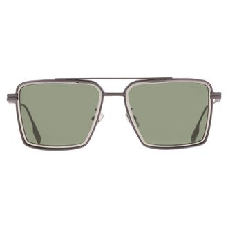 Ermenegildo Zegna Polarized Green Navigator Mens Sunglasses EZ0257 09R 56