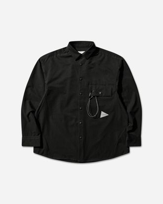 And Wander Men s Dry Breathable Longsleeve Shirt Black