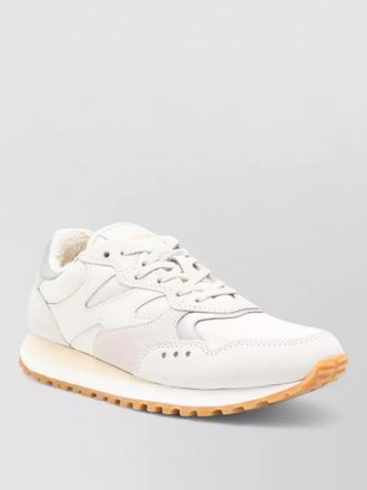 Woolrich gravel sneakers perforated accents rubber sole