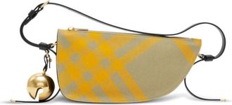 Burberry Beige Charm Solid Medium Shoulder Bag