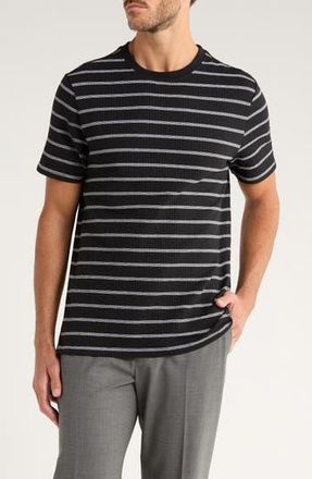 Robert Barakett Thiago Stripe T-Shirt in Black at Nordstrom Rack, Size Xx-Large