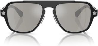 Versace Ve 2199 Zonnebrillen - Heren - Zonnebrillen - Zwart - 56 MM - Accessoires