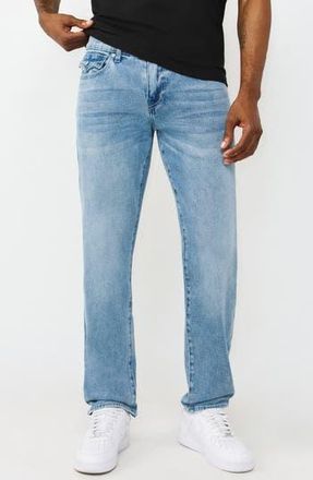 True Religion Geno Flap Pocket Slim Jeans in Light Pacific at Nordstrom Rack, Size 34