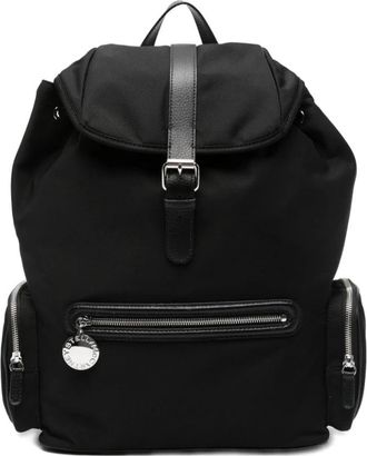 Stella McCartney Dartmoon Nylon Rugzak - Dames - Rugzakken - Zwart - ONE Size - Nylon - Tassen