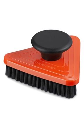 LE CREUSET Triangular Grill Pan Brush in Flame at Nordstrom