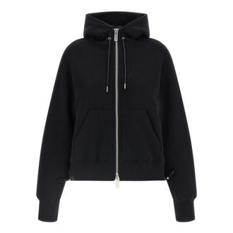 sacai Mujer, Sudaderas, Negro, Talla: S