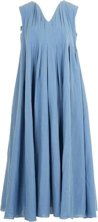 Max Mara Blauwe Jurken voor Vrouwen - Dames - Maxi kleedjes - Blauw - XS - Kleedjes