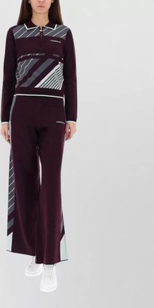 Casablanca merino wool knitted trousers