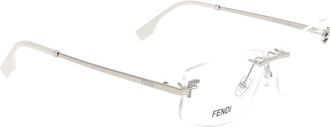 Fendi Stijlvolle zonnebril met uniek ontwerp - unisex - Brillen - Grijs - ONE Size - Accessoires