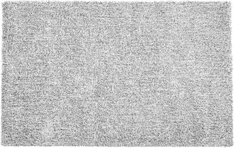 Beliani Beliani - Modern Area Rug Polyester Shaggy Machine-Tufted 200x300 cm Salt and Pepper Demre