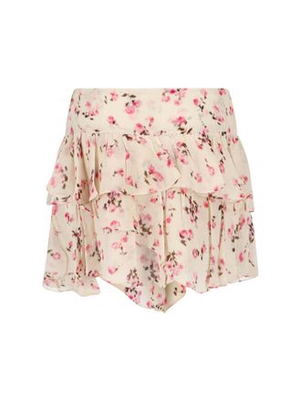 Isabel Marant Womens Skirts Beige Viscose