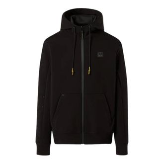 North Sails Zip-throughs, male, Black, Size: 2XL Scuba Full-Zip Hoodie