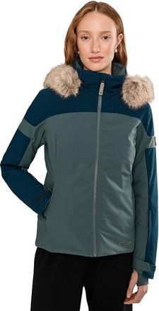 Spyder Vida Jacket Womens Clothing Slate Blue : 14