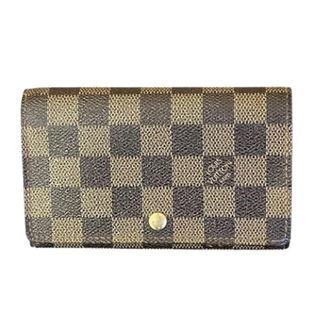 Louis Vuitton Pre-owned Portemonnaie Billets Tresor Damier Wallet - - Pre-owned - Donna - Marrone - ONE SIZE