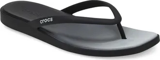 Crocs Miami Ombr&eacute; Flip Flop in Black/multi at Nordstrom, Size 8