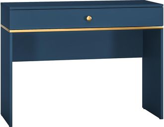 Petits Meubles Consola Tocador 1 Cajón estratificado Azul
