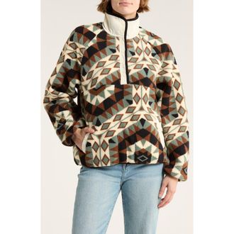 Wrangler Western Print Pullover in Green/black at Nordstrom Rack, Size X-Large