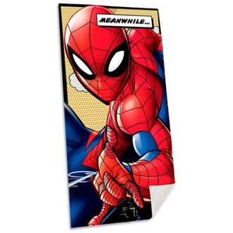 Trade Shop Trade Shop - Telo Mare In Cotone Spider Man Asciugamano Mare Piscina Uomo Ragno Per Bambini