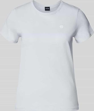 HUGO BOSS Regular Fit T-Shirt aus reiner Baumwolle Modell Eventsa11 in Hellblau, Gr&ouml;&szlig;e XL