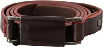 Costume National Fashion Riem - unisex - Riemen - Bruin - ONE Size - Leer - Accessoires