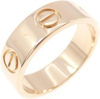 Cartier Pink Gold Pink Gold (18K) Band Ring (Pre-Owned)