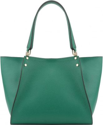 Pourchet Hebdo Small Bag - Dames - Shoppers - Groen - ONE Size - Leer - Tassen