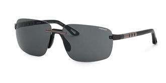 Chopard SCHM39 0CRM Mens Sunglasses Black Size 64