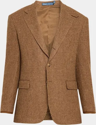 Polo Ralph Lauren Men & apos;s Polo Tailored Fit Tick-Weave Sport Coat