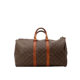 Louis Vuitton Pre-owned Weekend Bags, male, Brown, Size: ONE SIZE Pre-owned Keepall 45
