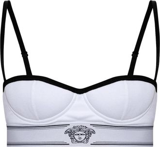 Versace Medusa Head Beha - Dames - BHs - Wit - S - Katoen - Ondergoed