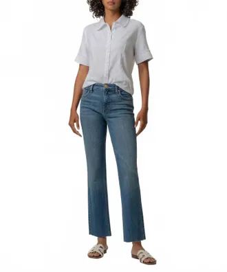 Kut from the Kloth Marisol Button Front Shirt In White